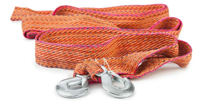 Car towing rope